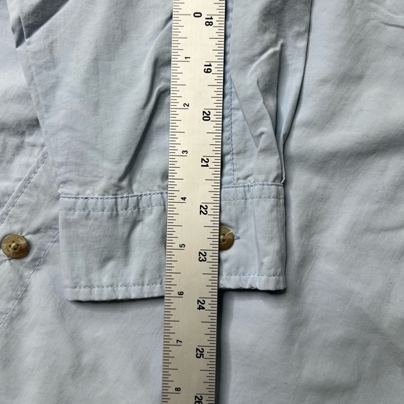 Columbia Shirt Mens 2XLarge Blue Vented Fishing Button Up Long Sleeve - Picture 9 of 13